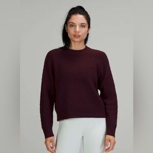 Lululemon Texture Play‎ Crew Sweater